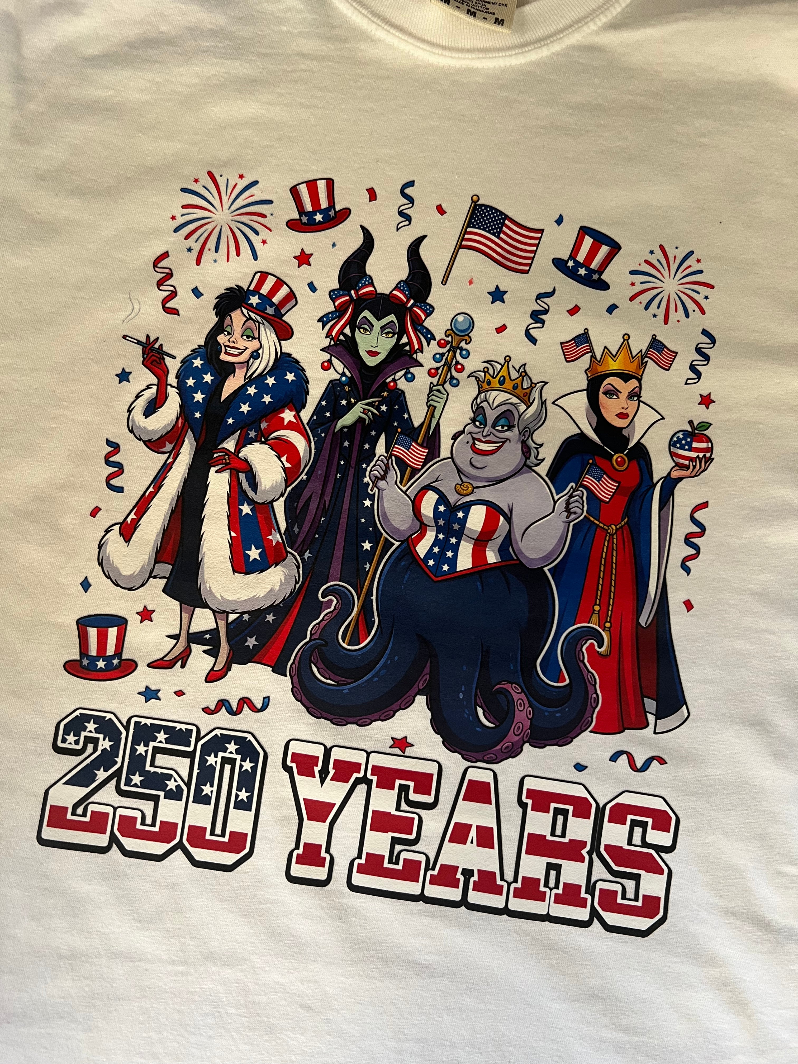 USA 250 Years Villains